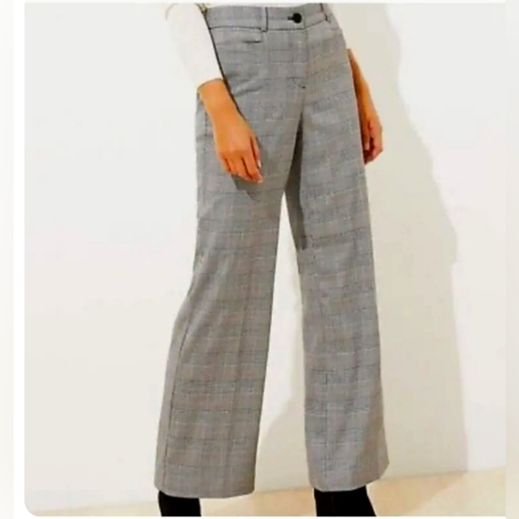 NWOT Loft high waist trouser size 8 us - Picture 2 of 10
